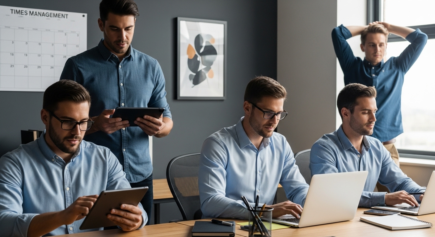 men time management productivity