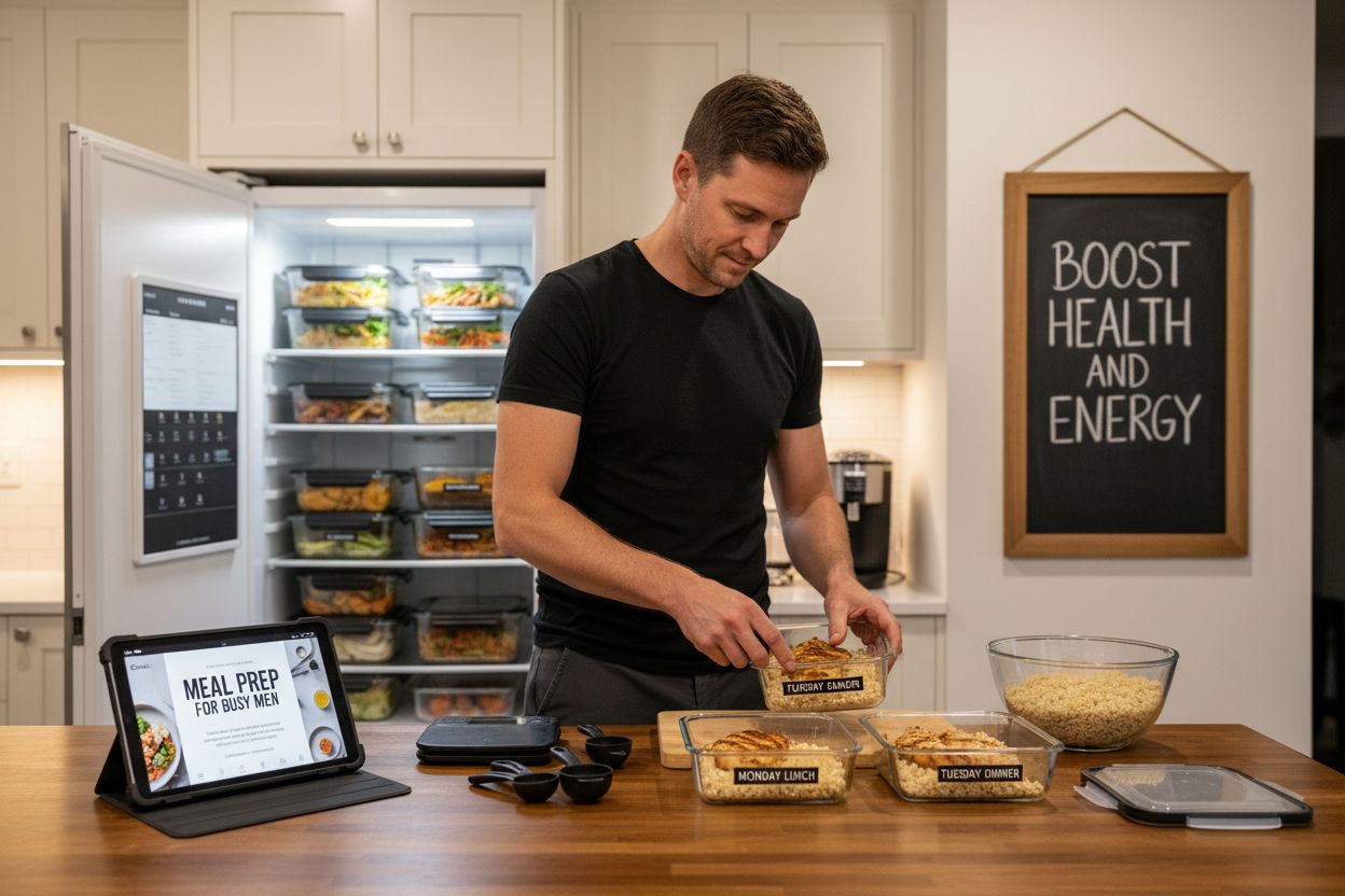 meal prep busy men