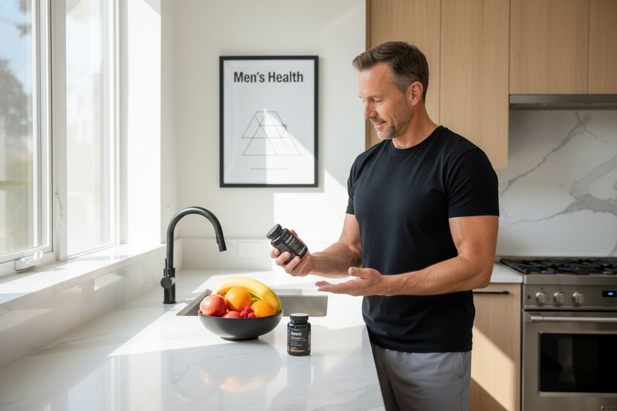 men vitamins healthy lifestyle