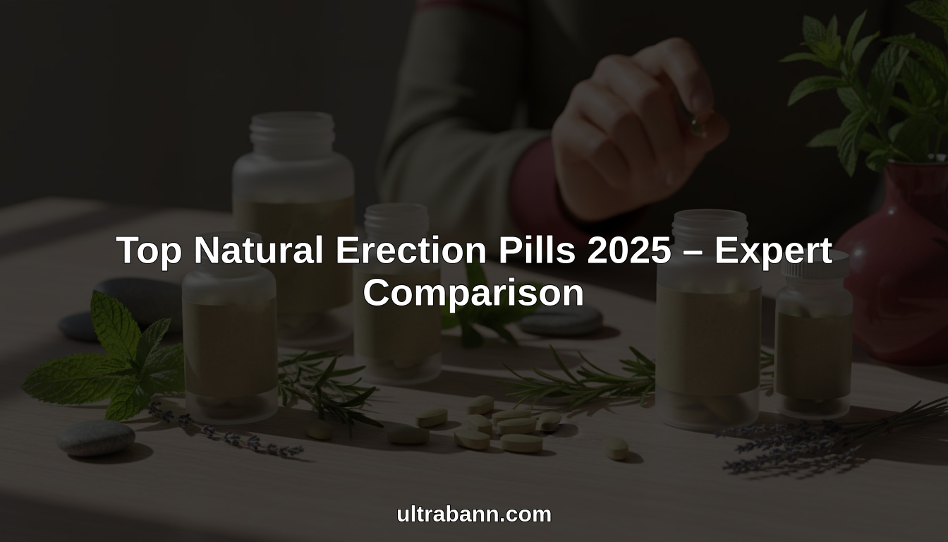 Top Natural Erection Pills 2025 – Expert Comparison