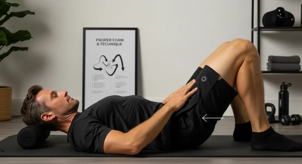 Ultra Bann kegel exercise demonstration men