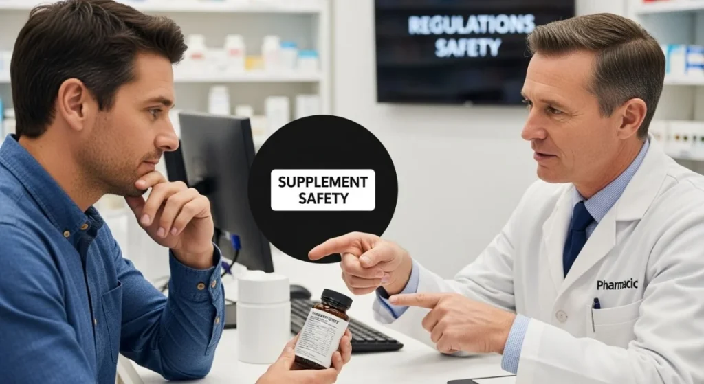 Ultra Bann pharmacist supplement ingredient discussion