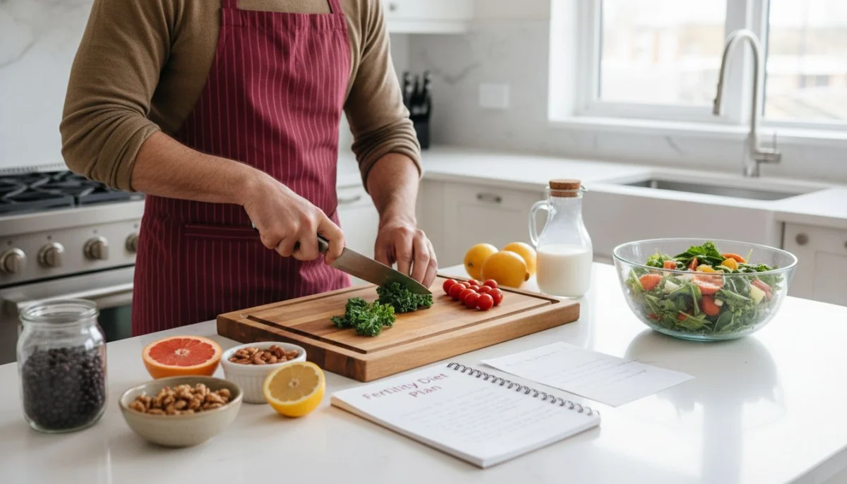 fertility nutrition meal prep