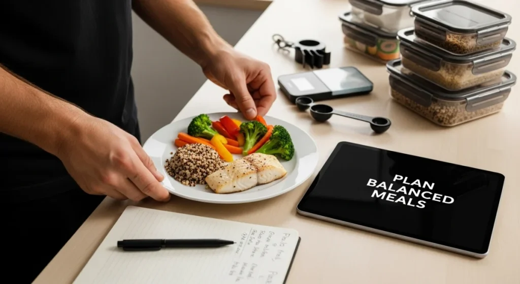 Ultra Bann men mindful meal prep