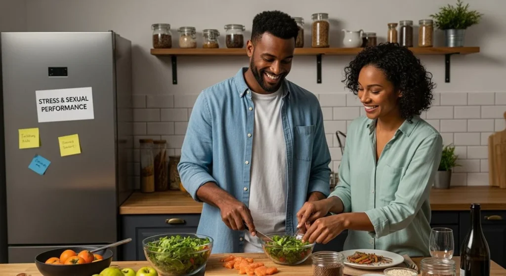 Ultra Bann healthy lifestyle couple kitchen